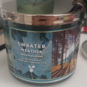 Sweater Weather Bath and Body Works Candle